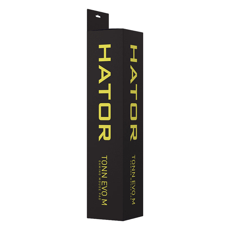 Tapis de Souris Hator Tonn Evo - Taille M (Noir)