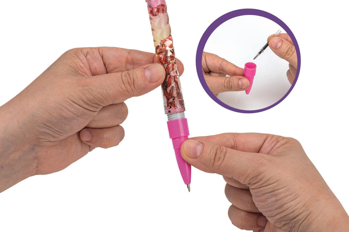 Clementoni - Atelier des Stylos - Crée et personnalise 10 stylos - Fabriqué en Italie