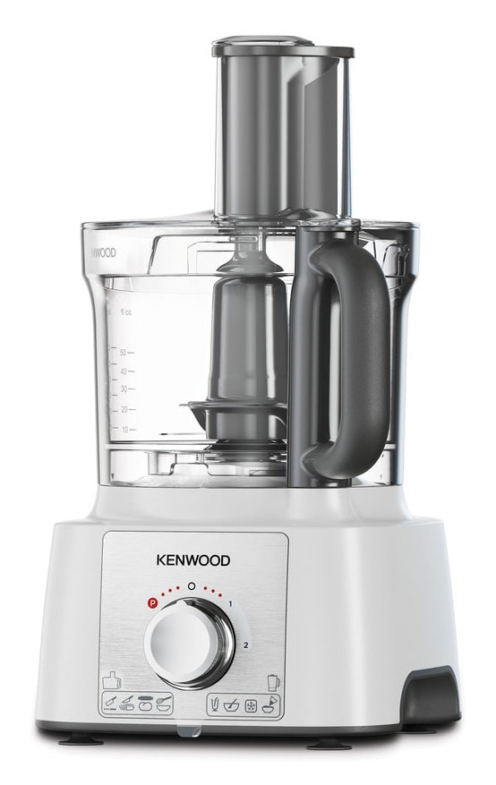 Robot multifonction - KENWOOD - MultiPro Express FDP65.450WH - 1000 W - 3 L - 2 vitesses - Blender 1,5 L - Blanc