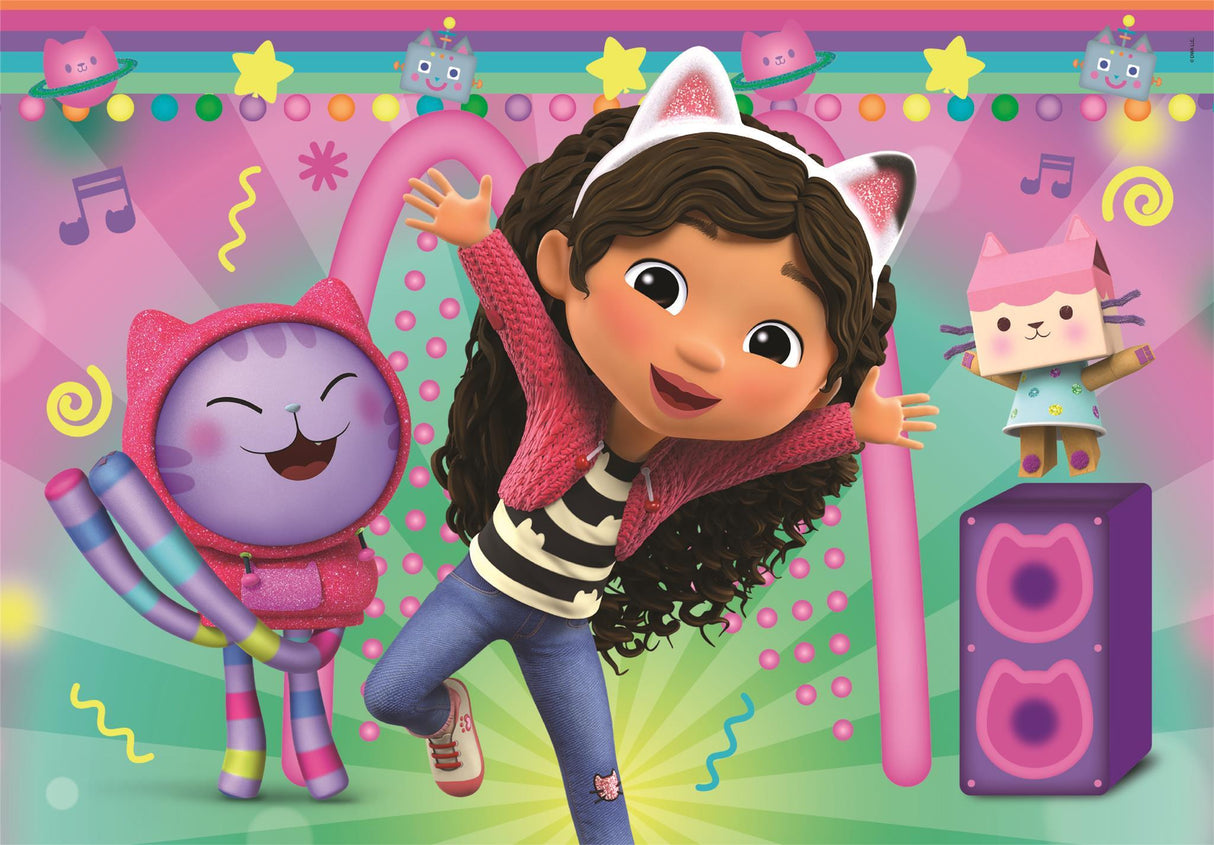 CLEMENTONI - 2x60 pieces - Gabby et la maison magique