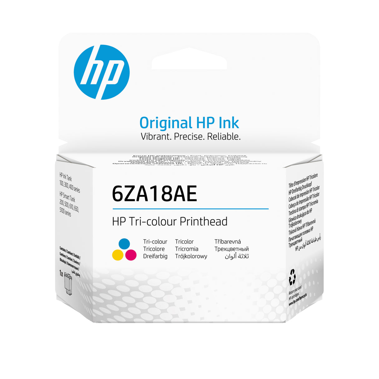 6ZA18AE - Tete d'impression couleurs HP Couleur