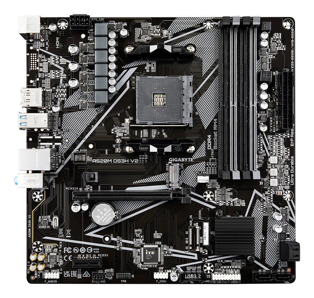 Carte mere - GIGABYTE - Carte mere A520M DS3H V2