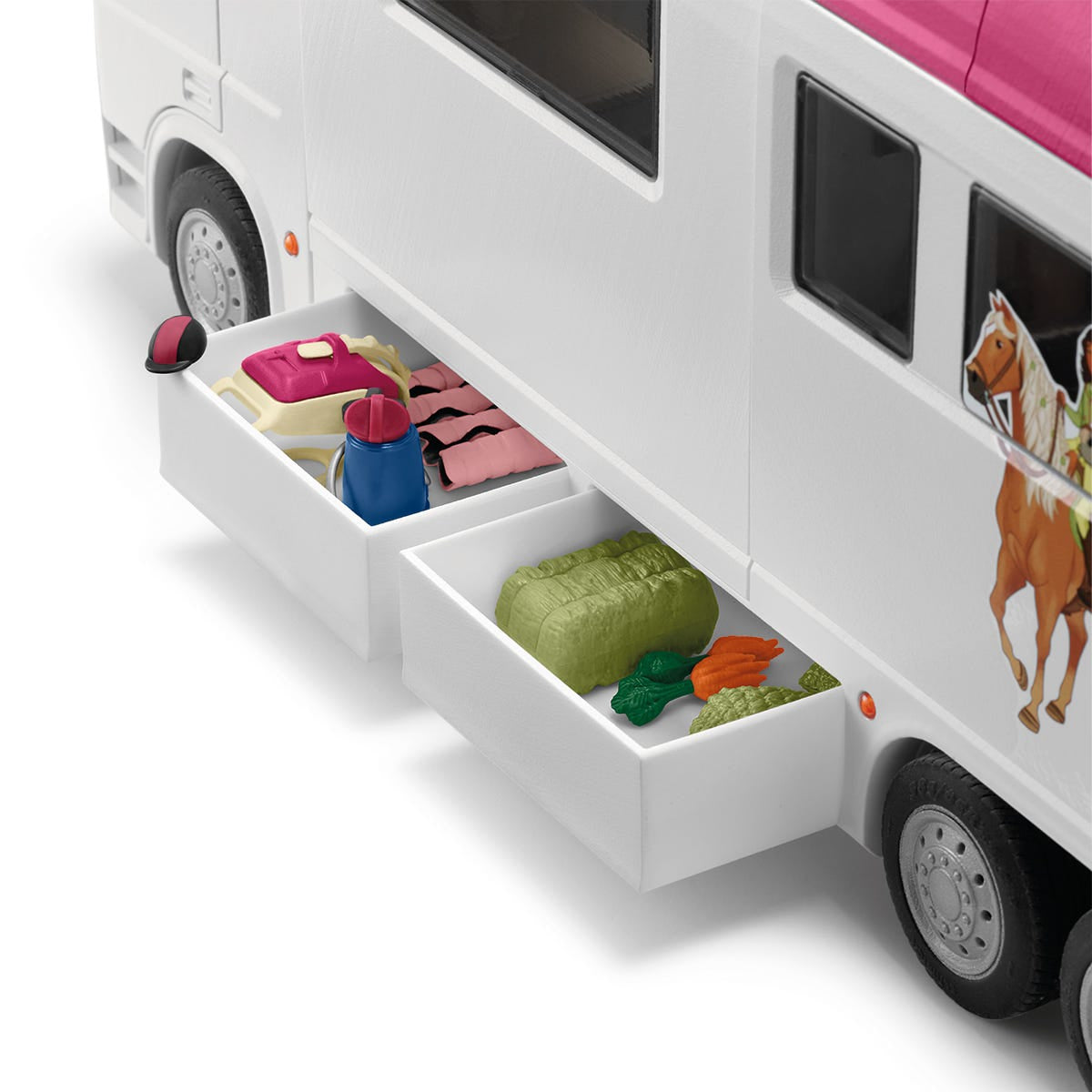 Camping-Car Equestre, schleich 42619 HORSE CLUB - coffret, 227 pieces, des 5 ans