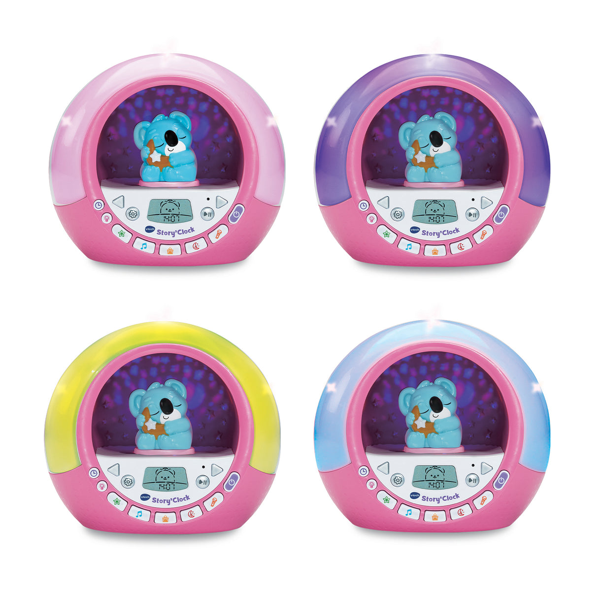VTECH - STORY'CLOCK - MA CONTEUSE RÉVEIL ROSE - Rose