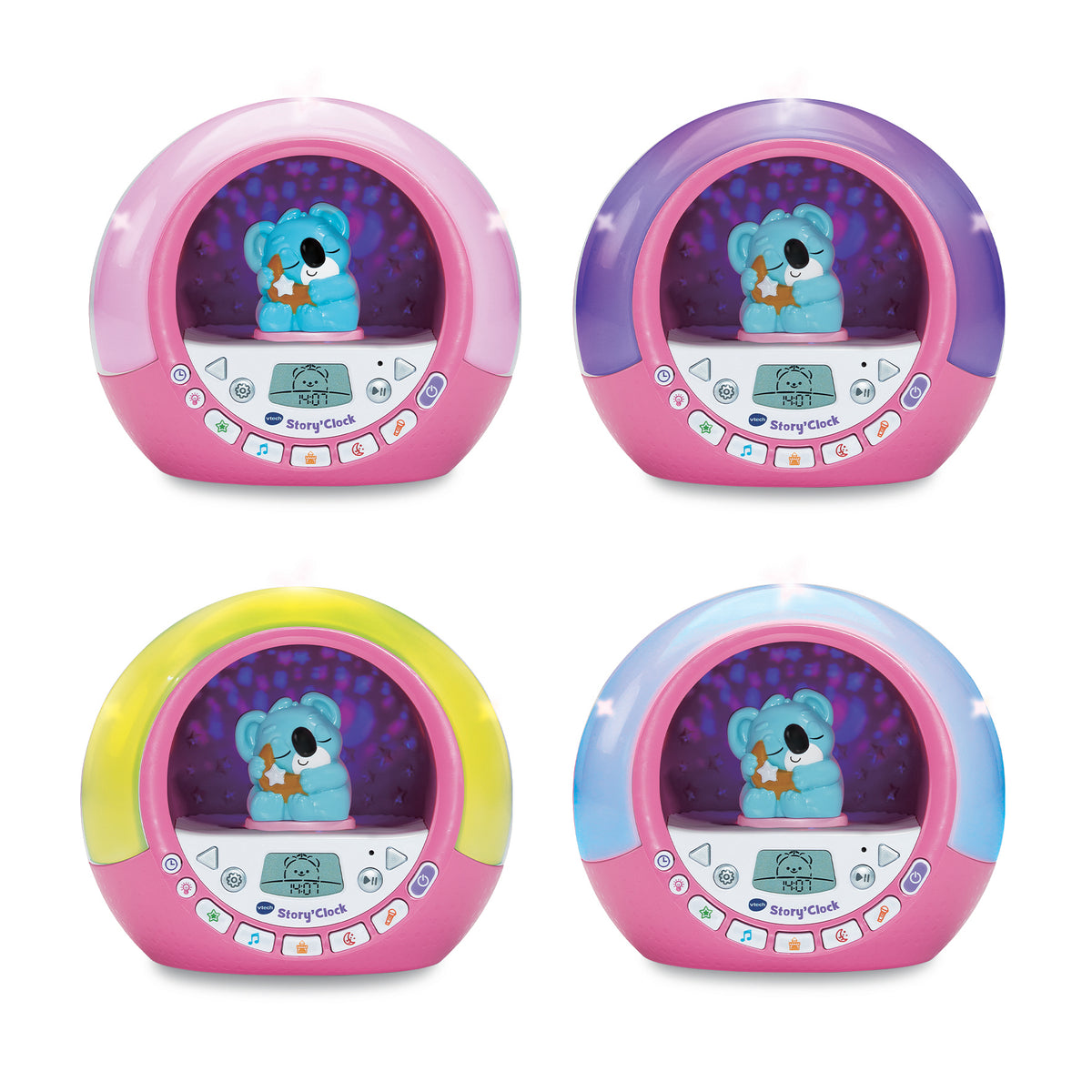 VTECH - STORY'CLOCK - MA CONTEUSE RÉVEIL ROSE - Rose