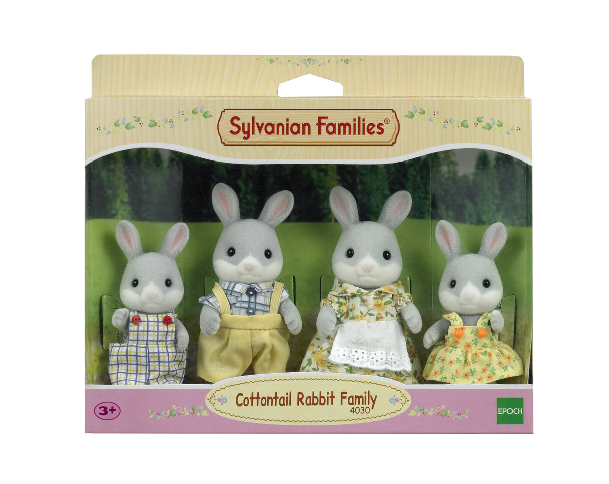La famille Lapin Gris - Sylvanian Families - 4030