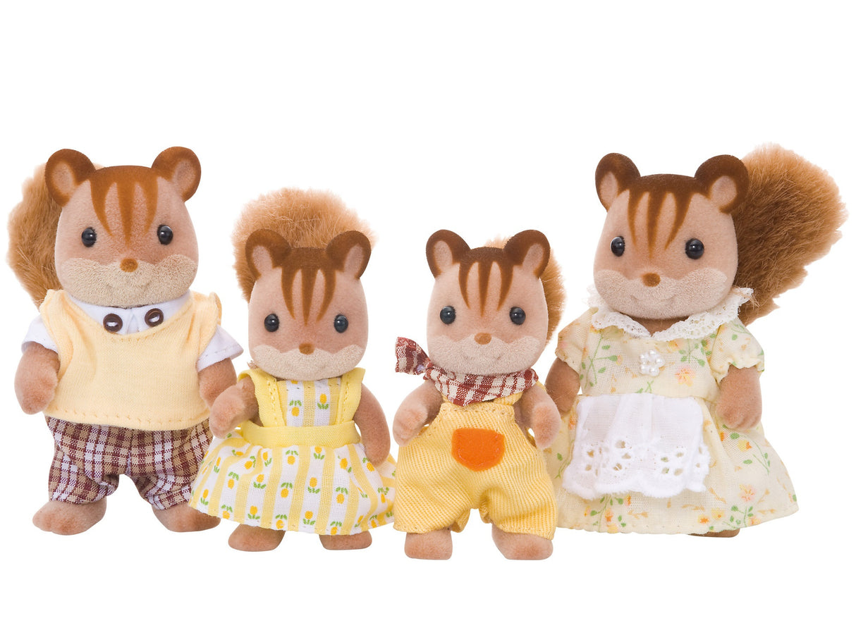 La famille Écureuil Roux - Sylvanian Families - 4172