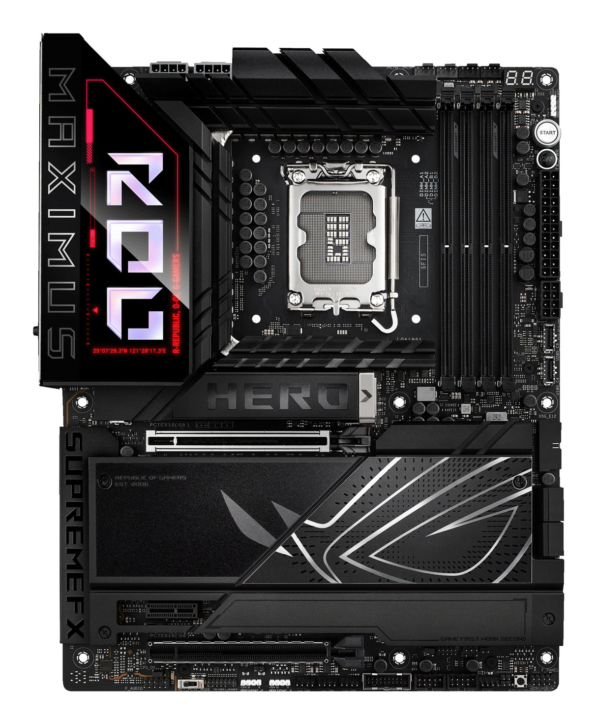 Carte mere - ASUS - MAXIMUS Z890 HERO - DDR5 - PCIe 4.0 - USB 3.2
