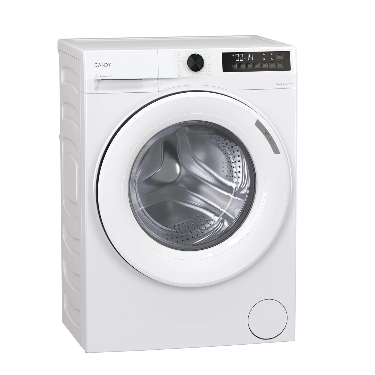 Lave-linge hublot CANDY GD 412L10-S ProWash 300 - 12 kg - 1400 trs/mn - Induction - Vapeur - Classe A -40% - Blanc