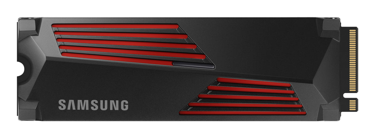 SAMSUNG - 990 PRO avec dissipateur- SSD Interne - 2 To - NVMe M.2 PCIe 4.0x4 - Vitesse lecture jusqu'a 7 450 Mo/s