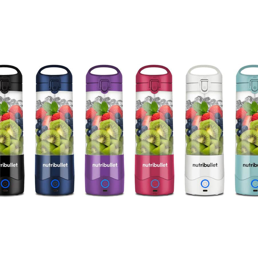 Blender portable - NUTRIBULLET - NBP003MA - 100 W - Tasse 475 ml - Sans BPA - Magenta