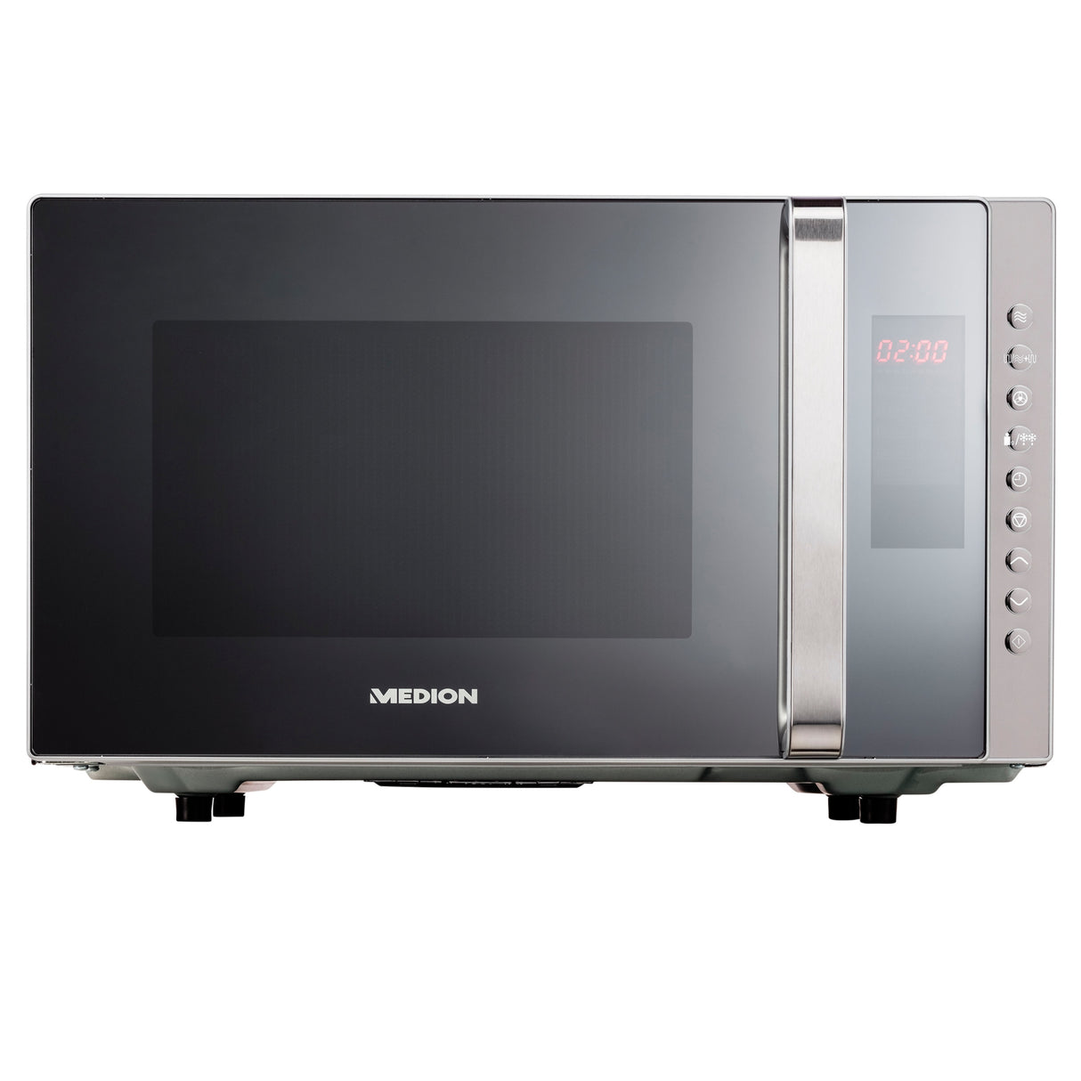 Micro-ondes combiné MEDION MD17495 - 23L - 800W - 1200W Grill - Pose libre - Argent