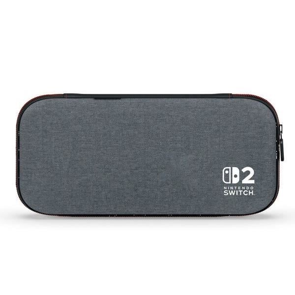 Sacoche - Power A - Nintendo Switch 2 - Gris chiné foncé
