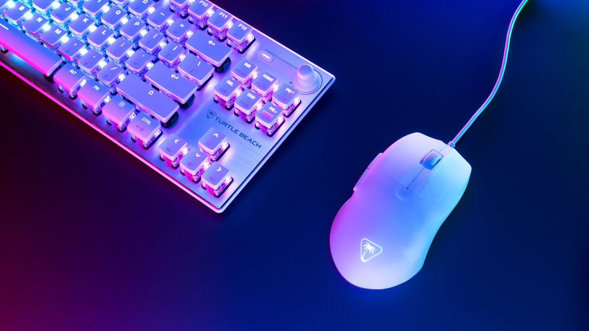 Souris gaming sans fil ultra légere - TURTLE BEACH - Pure SEL - Blanche