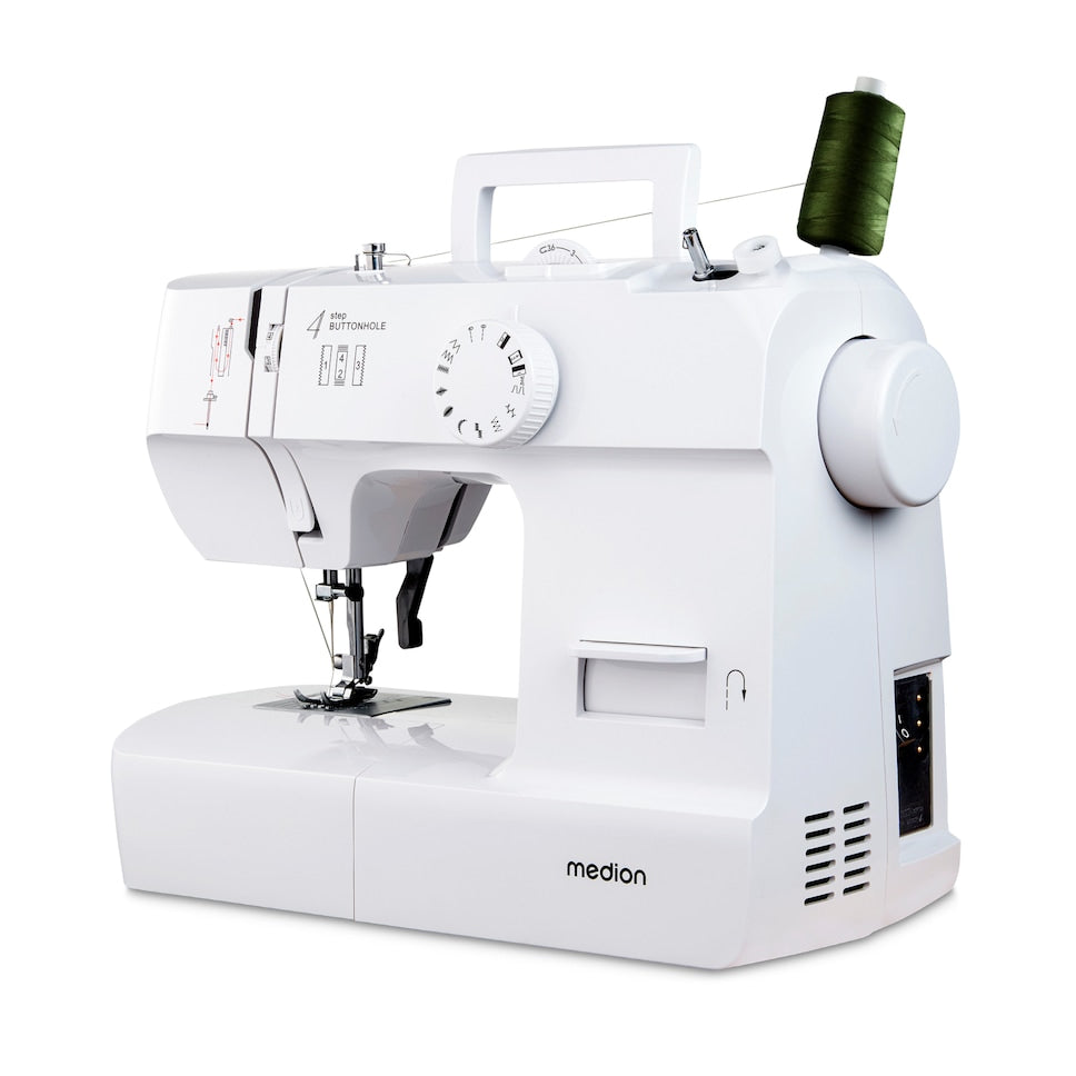 Machine a Coudre - MEDION - SM 70 - 71W - 12 Points - 700 tr/min - LED - Blanc