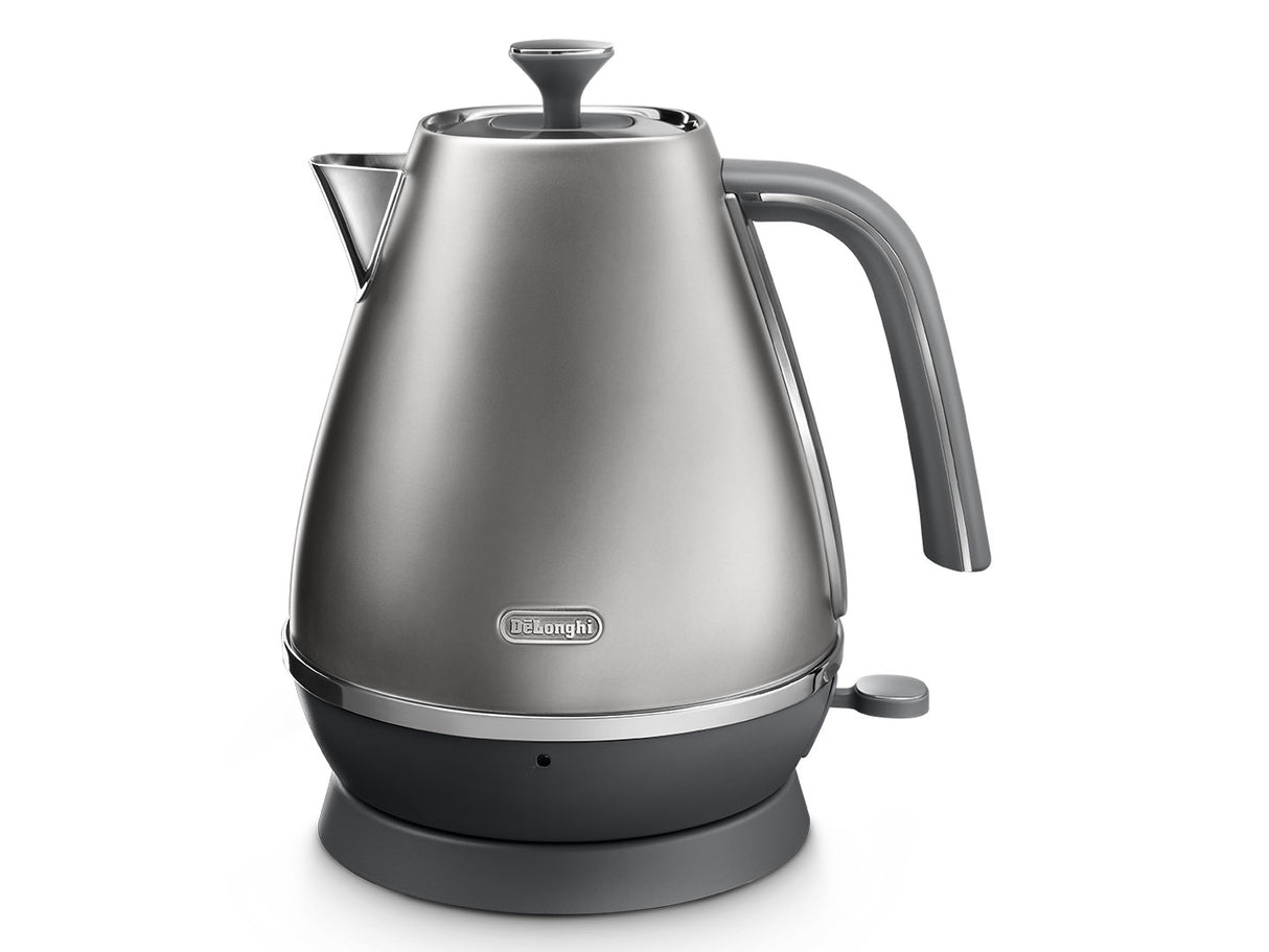 Bouilloire - DELONGHI - KBI2001.S - 2000 W - 1,7 L - Métal mat / Détails chromé