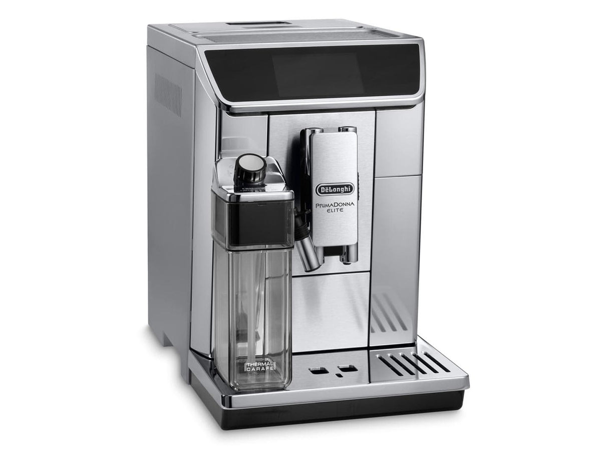Machine expresso broyeur - De'Longhi - Primadonna elite - ECAM650.75.MS - 21 recettes - Inox