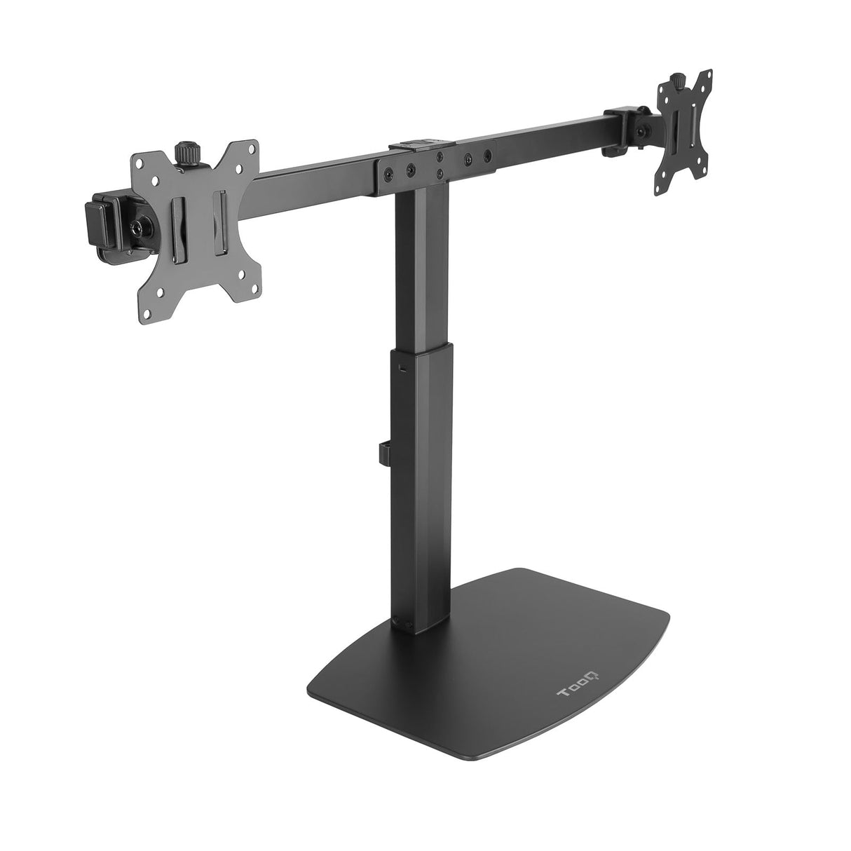 Support double-écran é poser Tooq DB1727TN 17"-27" (6kg max) (Noir)