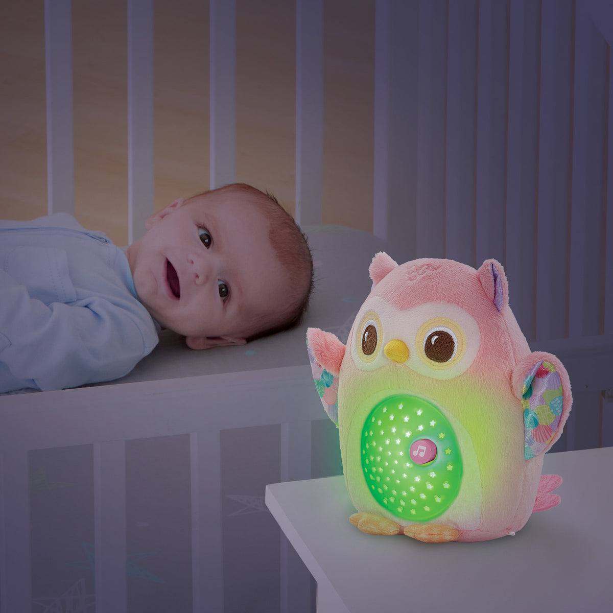 VTECH MA VEILLEUSE LUMI CHOUETTE ROSE