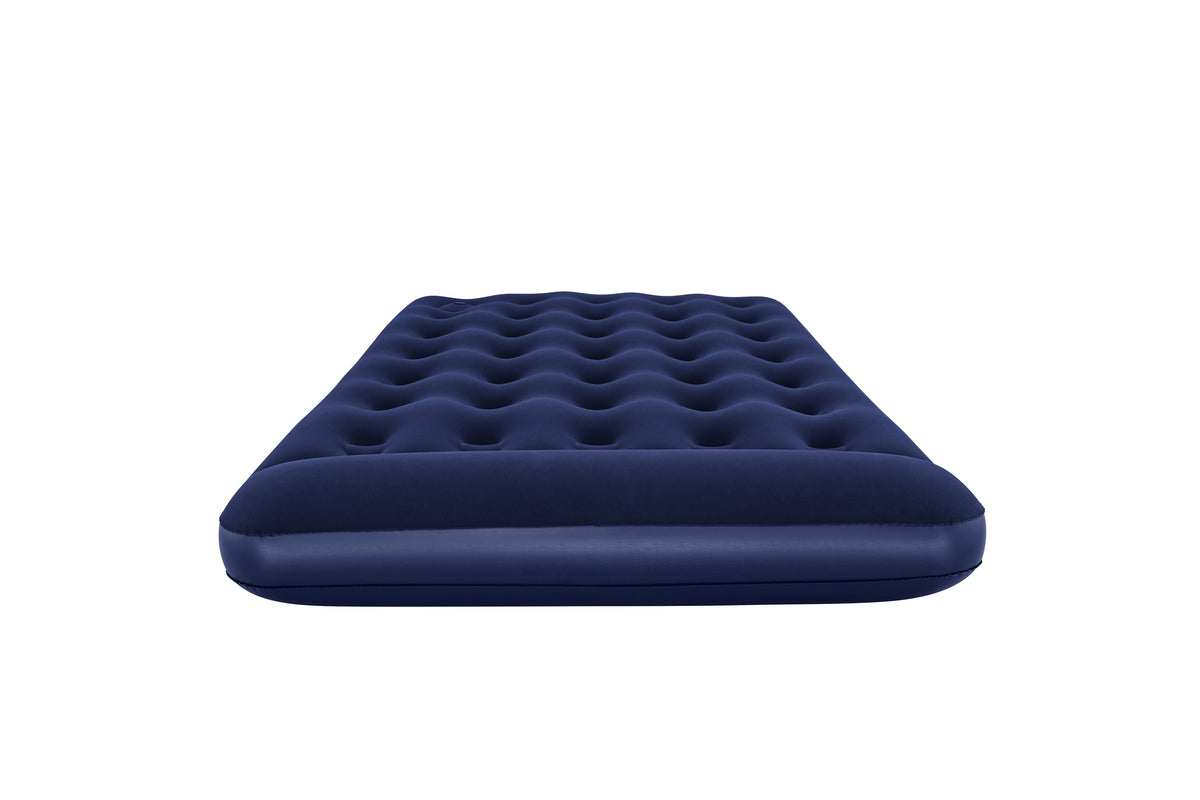 Matelas gonflable camping - BESTWAY - 67225 - 2 places - 1,91m x 1,37m x 22cm - Avec pompe a pied intégrée
