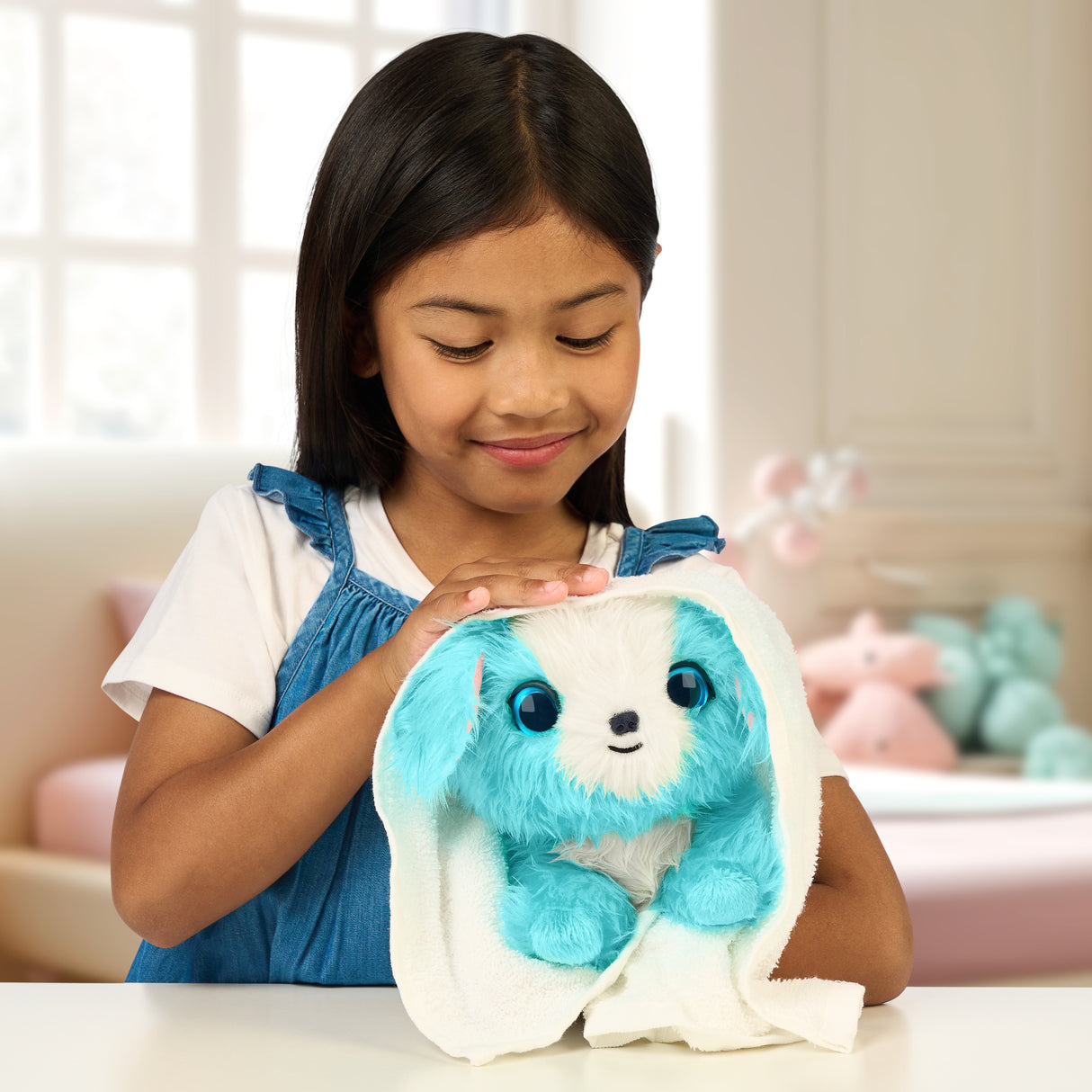 Animaux en peluche - SCRUFF A LUVS - Boule de poils - Bleu