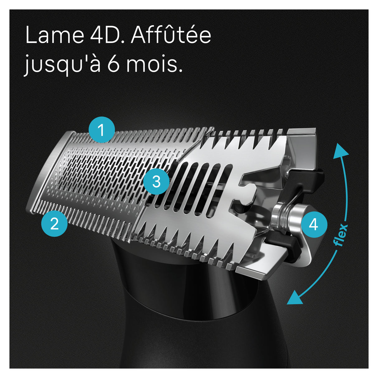 Braun - Tondeuse a Barbe Series X XT5100 - Avec Rasoir Pour Le Corps Et Le Visage
