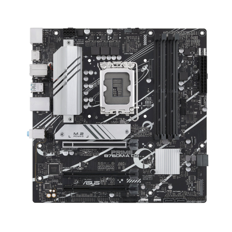 Carte mere - ASUS - PRIME B760M-A D4-CSM - Intel B760 LGA 1700 micro ATX