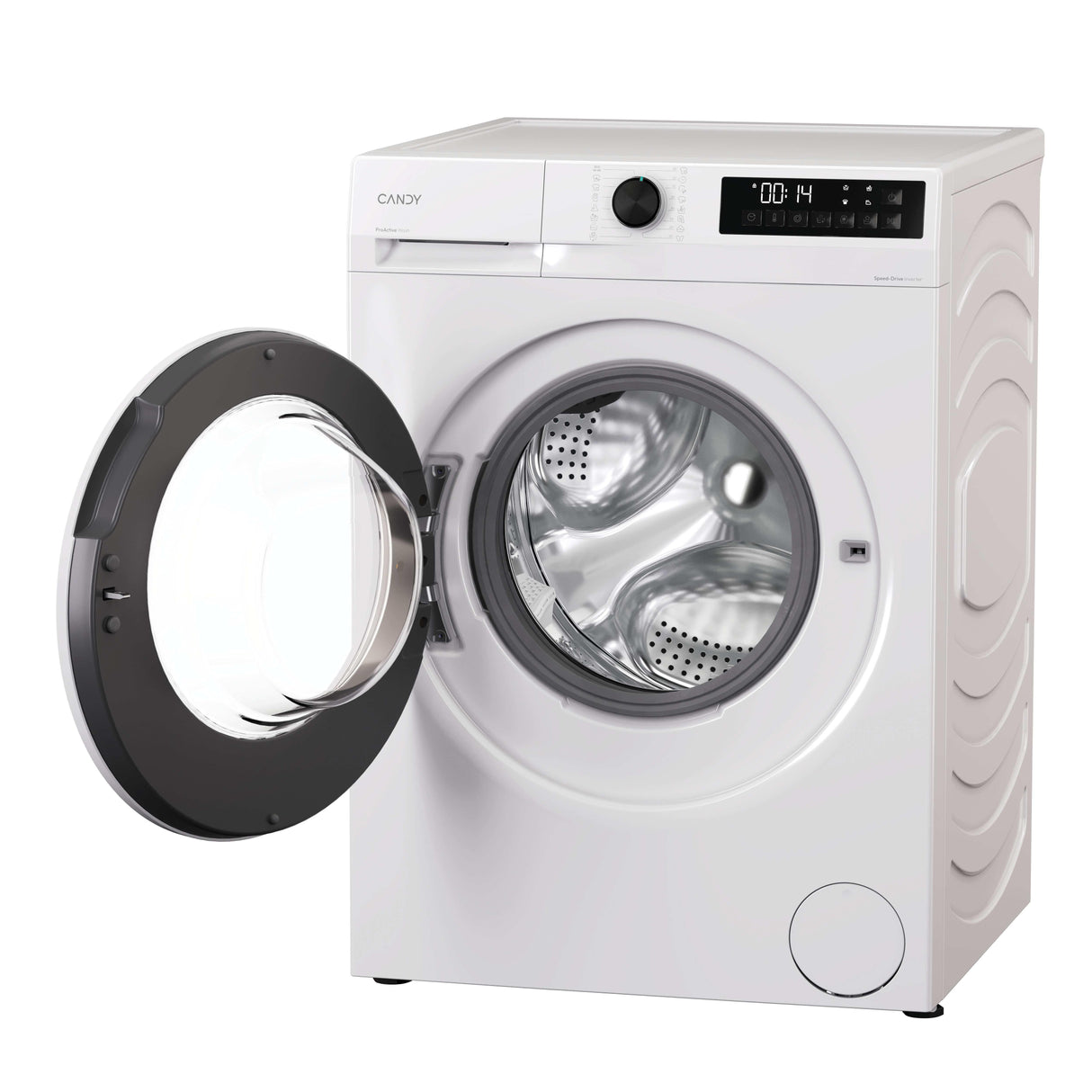 Lave-linge hublot CANDY GD 4108-S ProWash 300 - 10 kg - Induction - Vapeur - 1400 trs/min - Classe A -20% - Blanc
