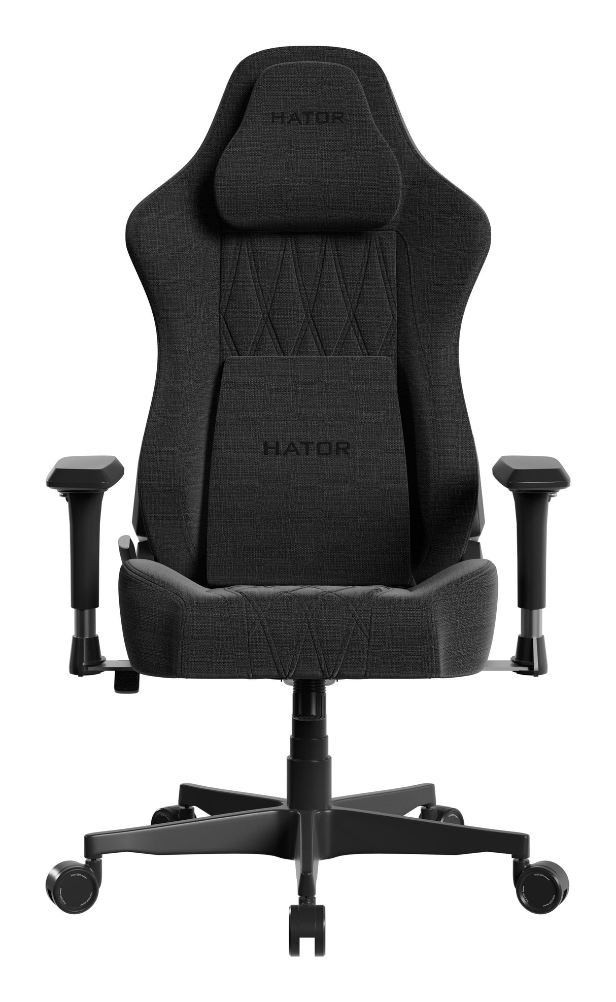 Fauteuil Hator Darkside 3 Fabric - Taille L (Noir)