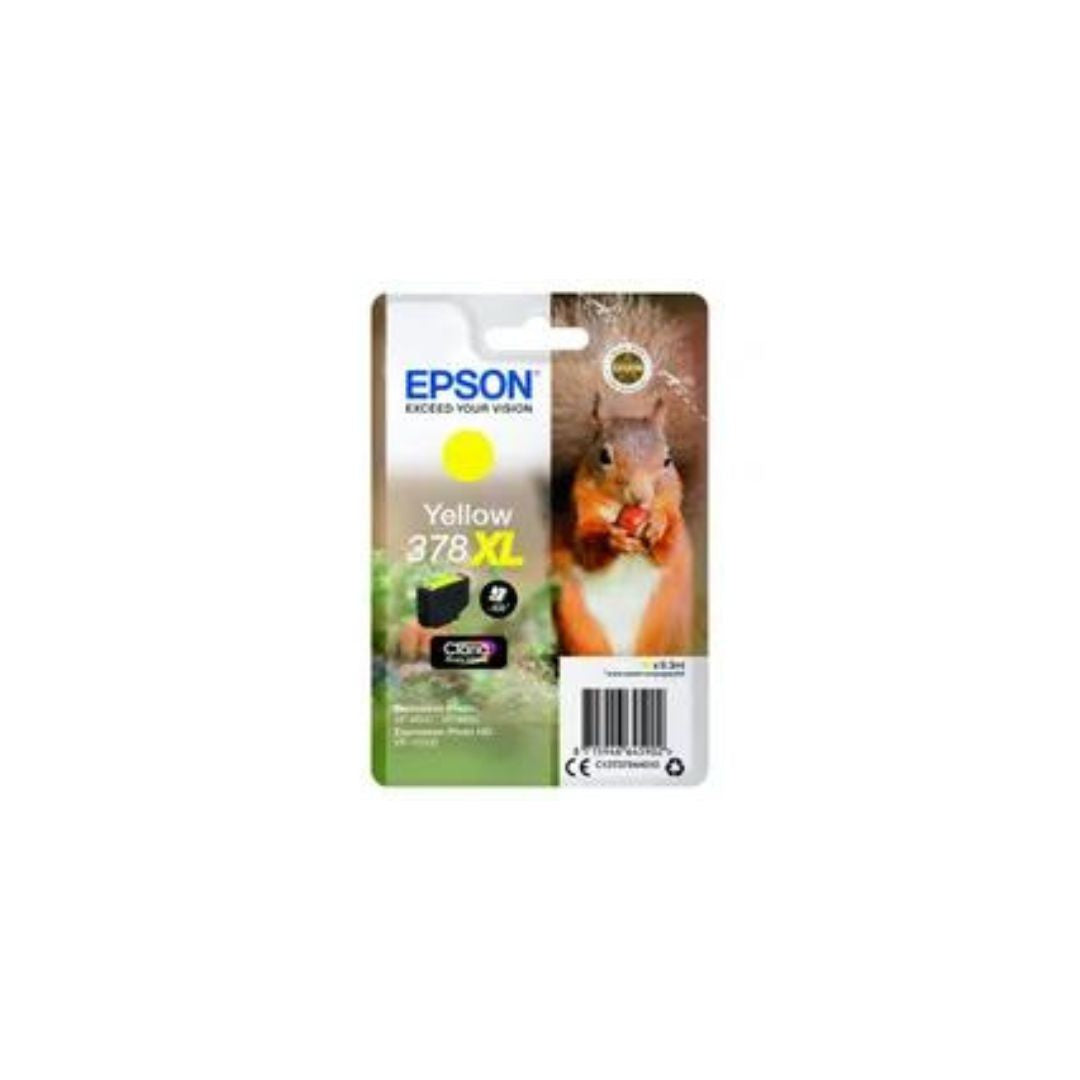EPSON Cartouche Ecureuil 378XL Encre Claria Photo Jaune 9,3ml