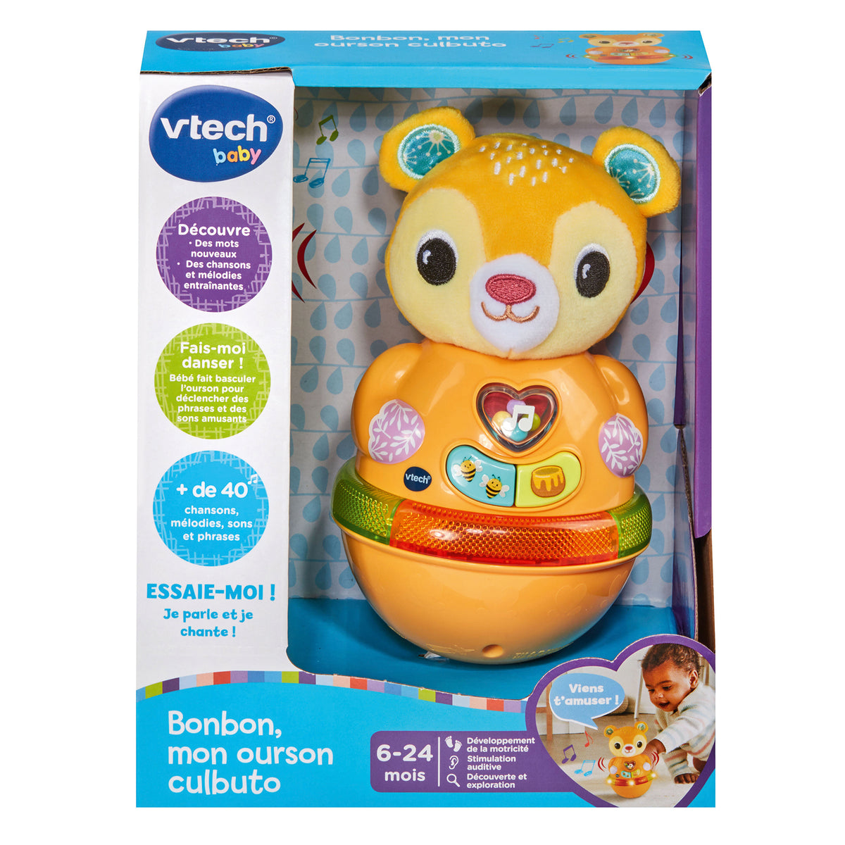 VTECH-BONBON, MON OURSON CULBUTO