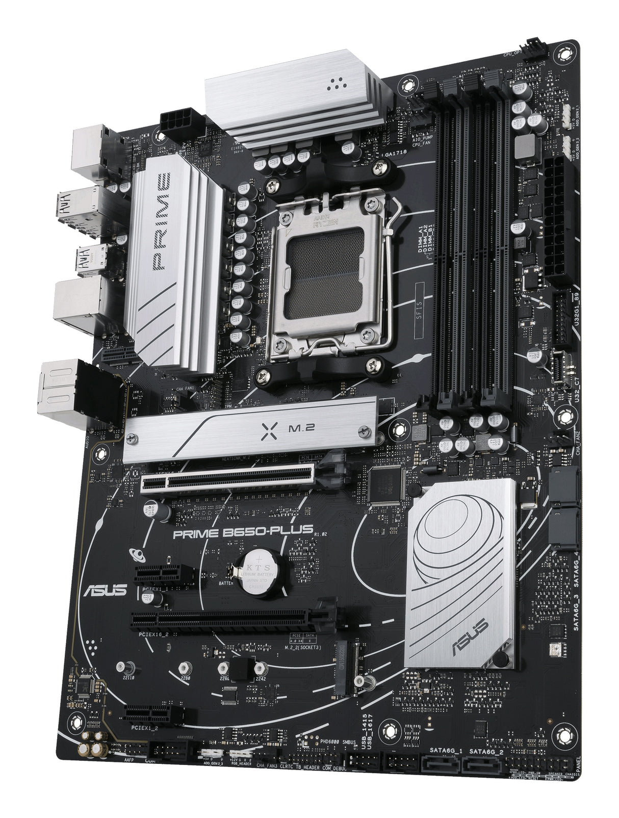 Carte Mere - ASUS - PRIME B650-PLUS - Socket AM5 - DDR5 - ATX - 128 Go - PCIe 4.0 - SATA-600