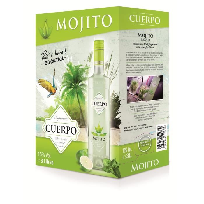 Mojito Cuerpo 3L Bib 15°