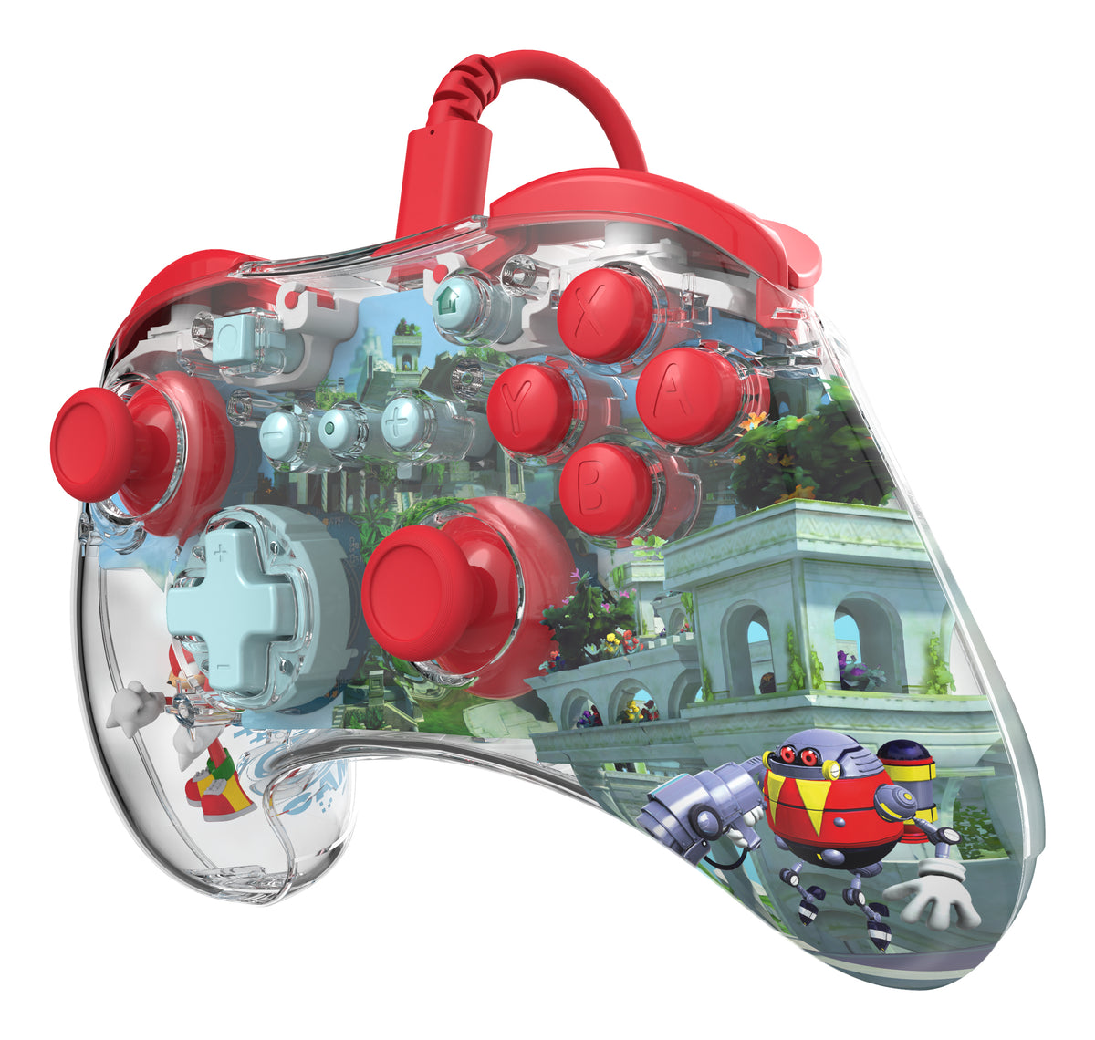 Manette filaire pour Nintendo Switch™ - PDP - Realmz Knuckles - Éclairage LED