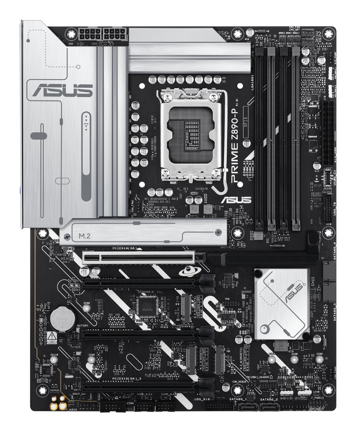 Carte mere - ASUS - PRIME Z890-P - Socket LGA1851 - PCIe 5.0 - RGB