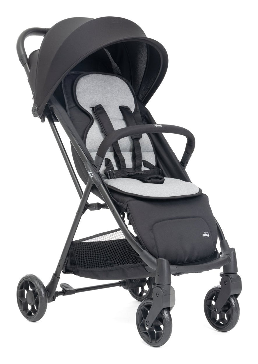 CHICCO - Poussette canne - Echo LITE - 4 roues - Nut