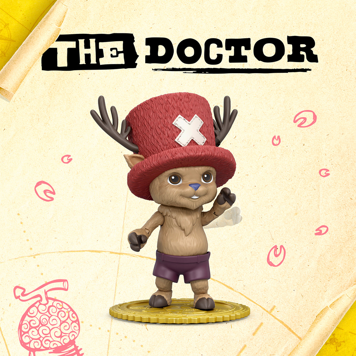 Figurine articulée - ONE PIECE - Chopper - 15 cm - Des 4 ans