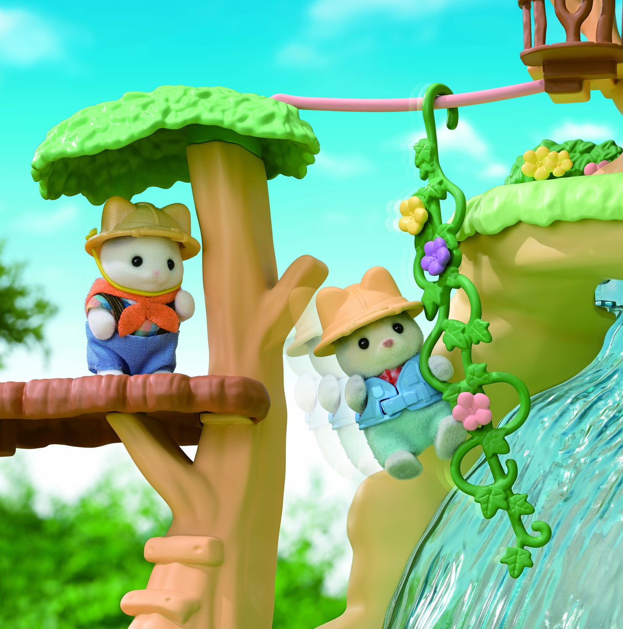 La cascade de la foret secrete - Sylvanian Families - 5761