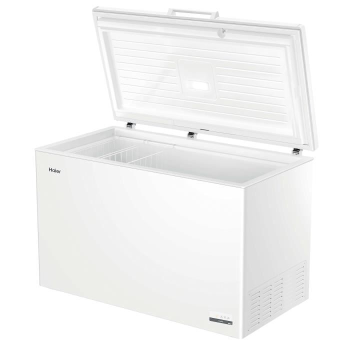 Congélateur Coffre Haier HCE418E - 418 L - Froid Statique - Classe E