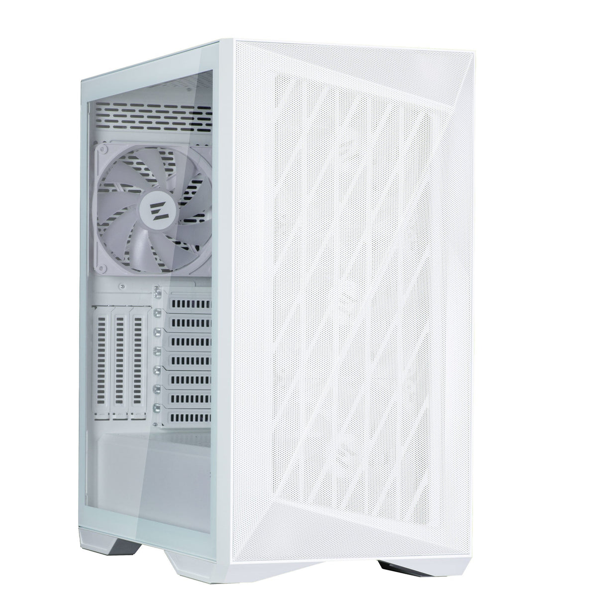 Boitier Moyen Tour E-ATX Zalman Z9 Iceberg MS RGB avec panneau vitré (blanc)