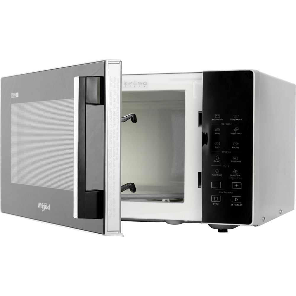 Micro-ondes - WHIRLPOOL - MWP251SB - Silver Black - 900 W - 48,3 x 41,4 x 28,1 cm - 25 L