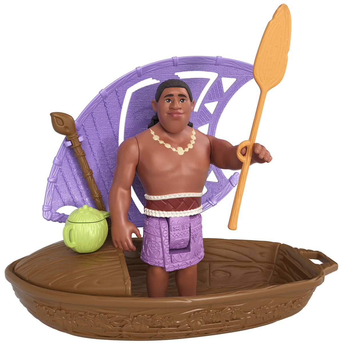 MATTEL Disney Vaiana 2 Pirogue et ses 3 surprises JBT68