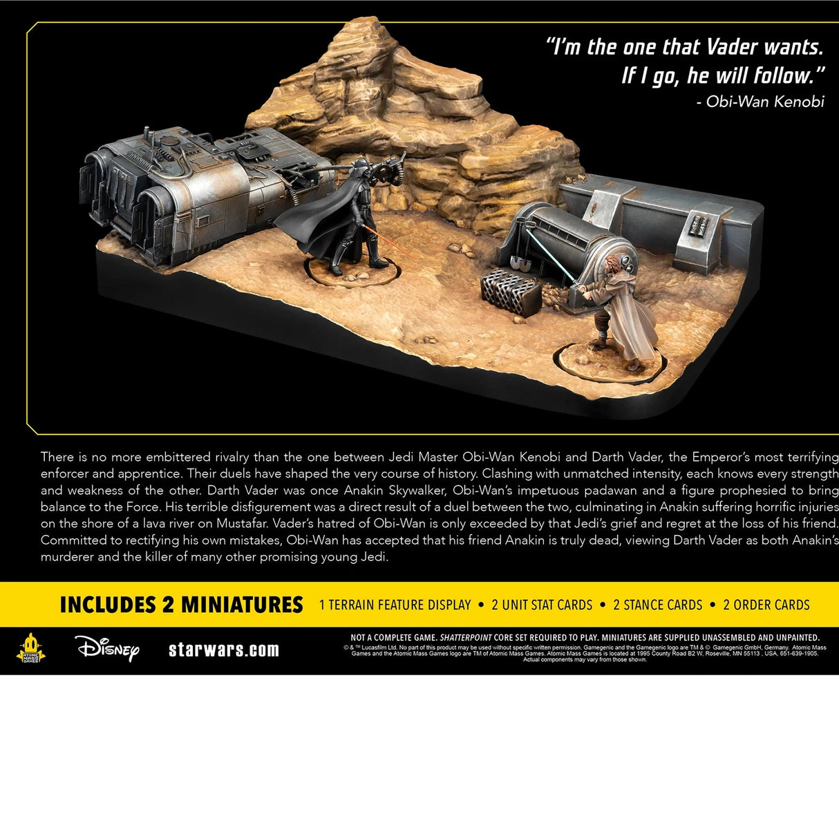Jeu Star Wars - Shatterpoint : Tu ne Peux pas Fuir (Set de Duel)