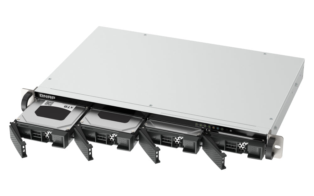Serveur NAS Rack Qnap TS-433eU 4Go - 4 baies (Noir)