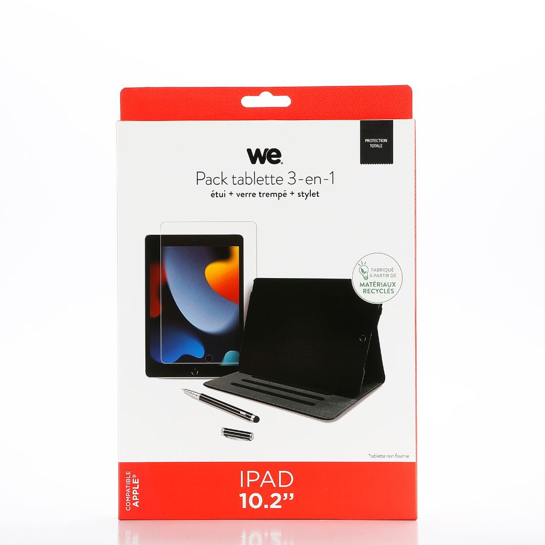 WE Bundle avec étui protection tab/film protection écran/stylet - Compatible iPa