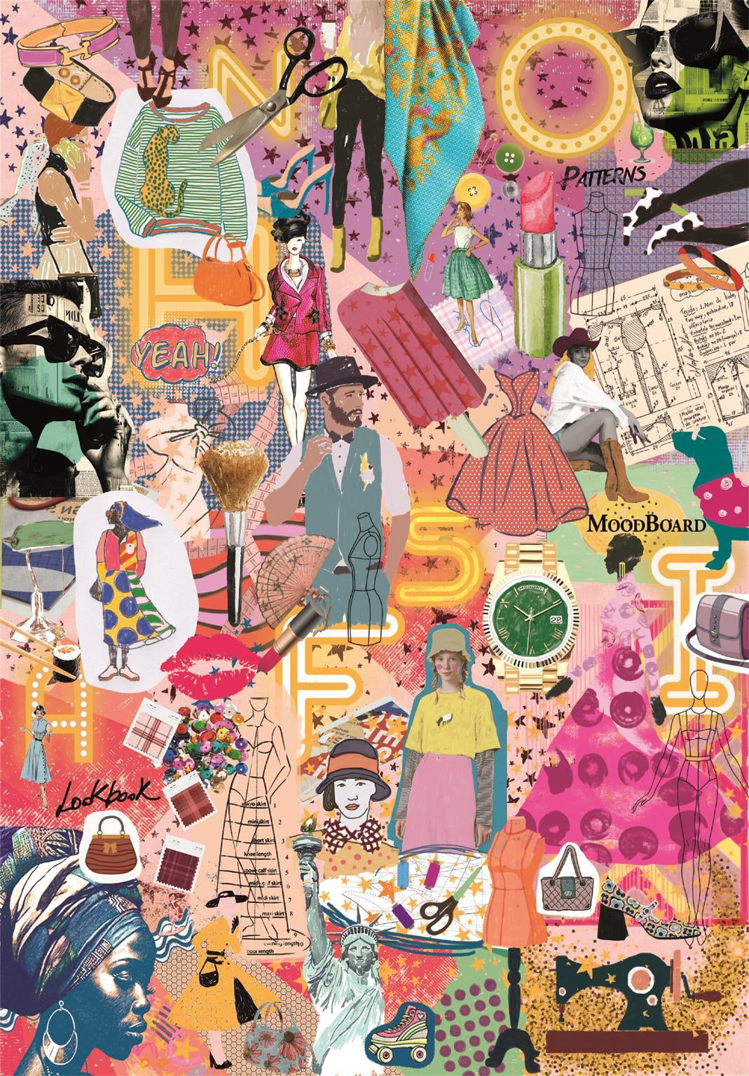 CLEMENTONI - Compact 1000 pieces - More is more - Fashion & Design