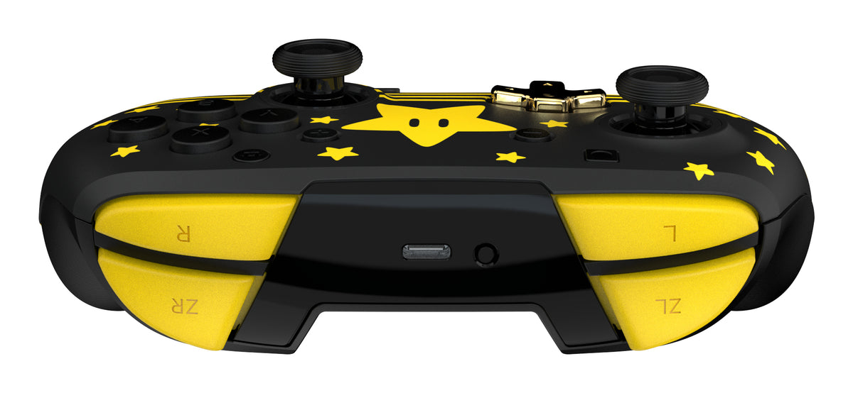 Manette gaming sans fil pour Nintendo Switch™ - TURTLE BEACH - TBC-8101-75 - Rematch™ Super Mario Star