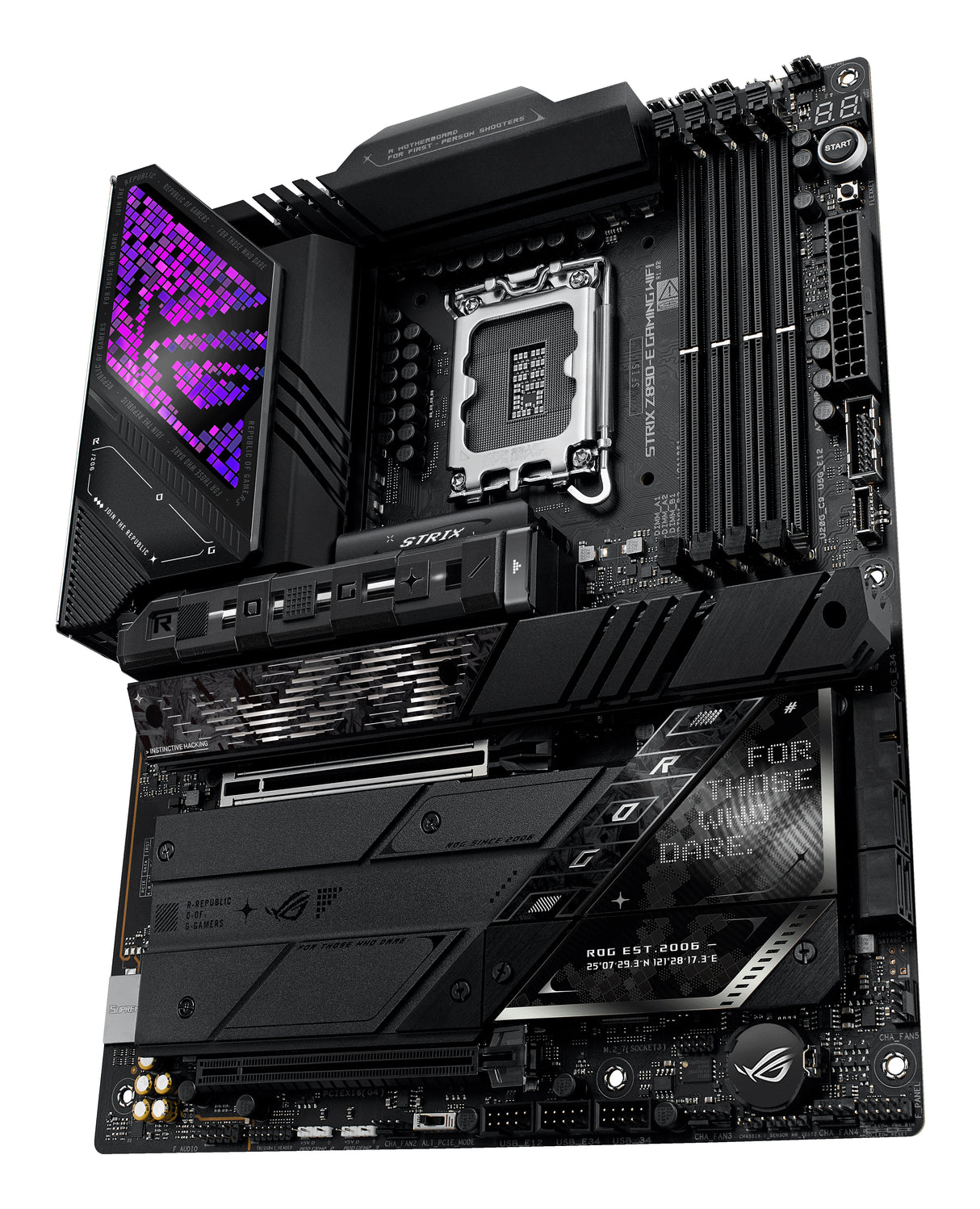 Carte mere - ASUS - STRIX Z890-E GAMING WIFI - Wi-Fi intégré - LGA1851 - ATX