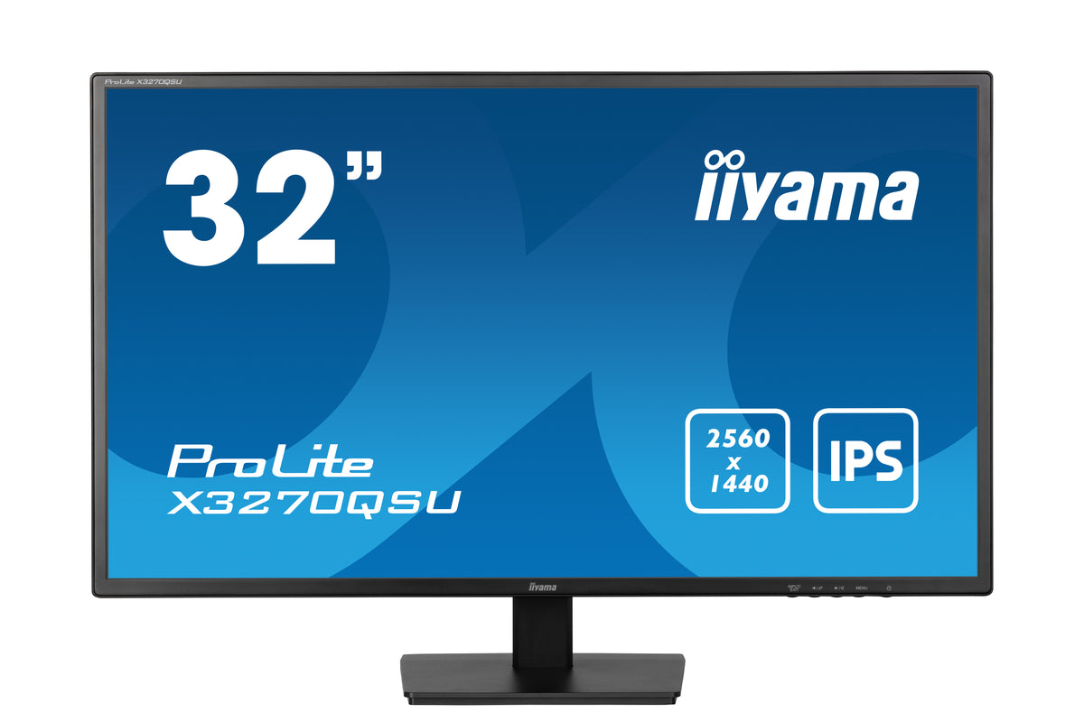 Ecran PC - IIYAMA - 32 - QHD - 100Hz - Dalle IPS - 3ms - X3270QSU-B1