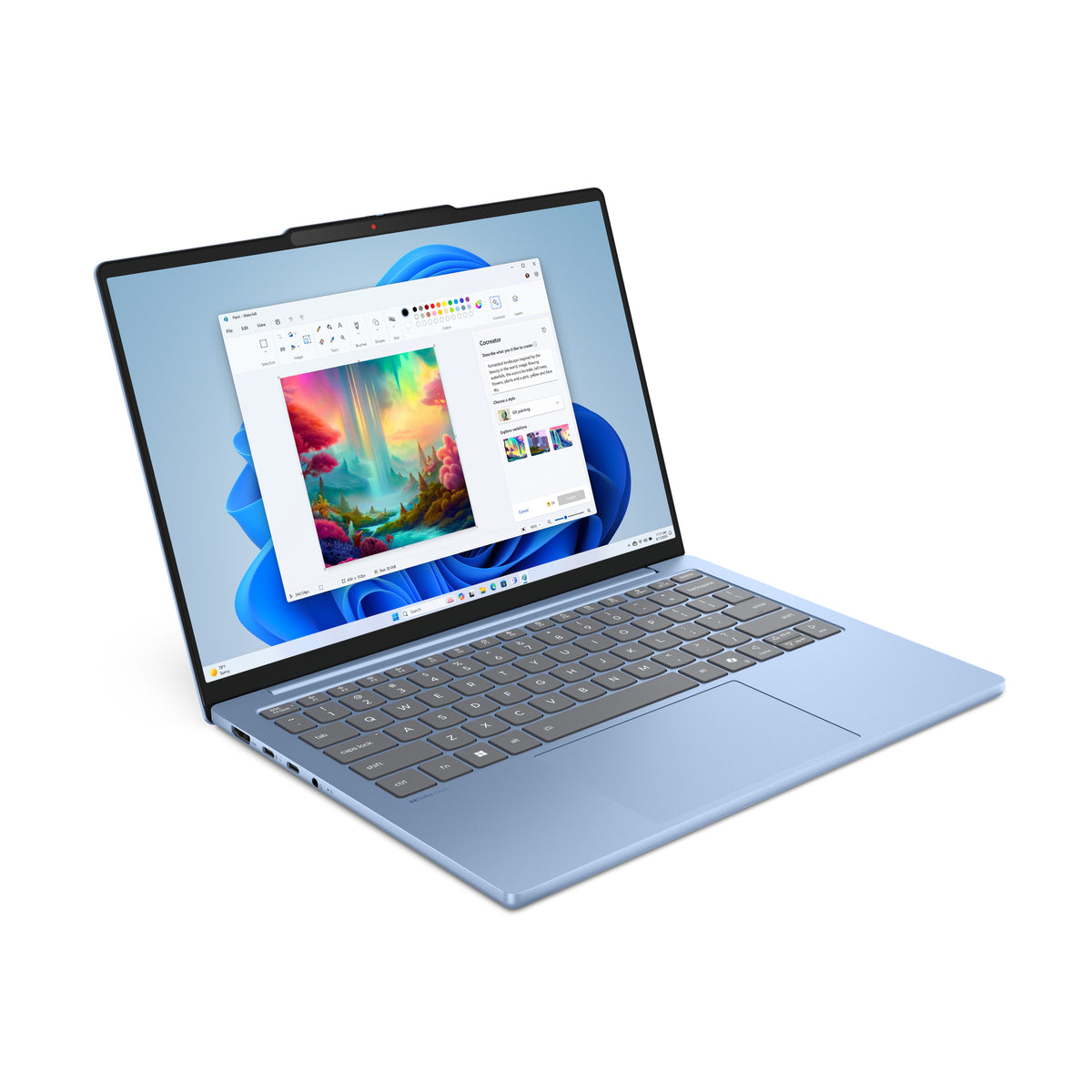 PC Portable LENOVO IdeaPad Slim 5 13ARP10 Sans Windows 13,3 WUXGA - Ryzen 7 7735HS - RAM 16Go - 512Go - Aluminium - AZERTY - Bleu